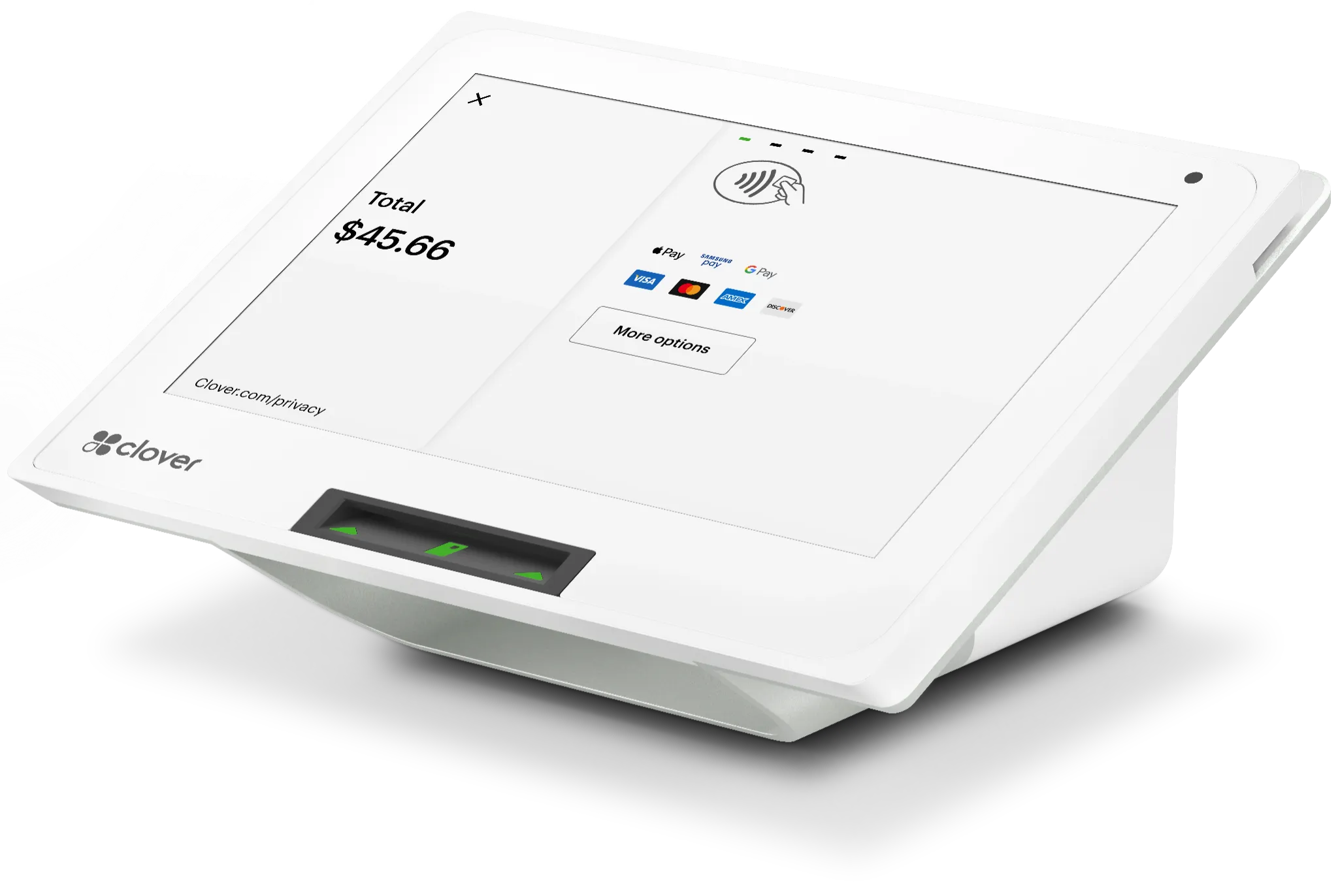 Clover Mini compact countertop point-of-sale device